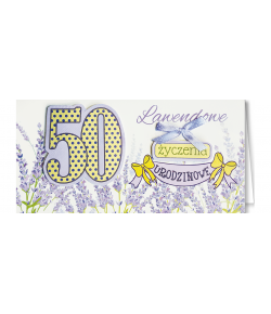 Kartka na 50-te urodziny EZ 154