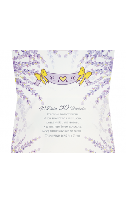 Kartka na 50-te urodziny EZ 154