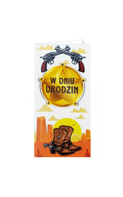 Kartka urodzinowa dla chłopaka EZ 101