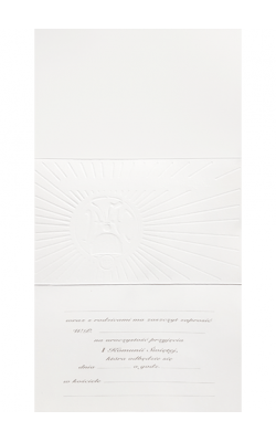 Zaproszenie komunijne zestaw 10 szt  JM 5514A