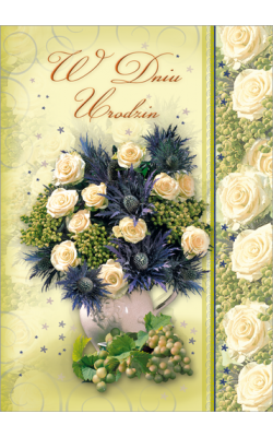 Kartka na urodziny KZ17