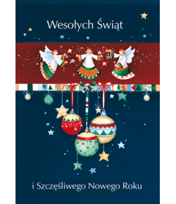 Kartka z aniołami z życzeniami GD-T 42