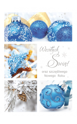 Kartka świąteczna z życzeniami GD-T 63