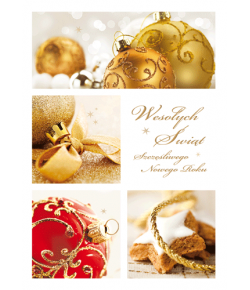 Kartka świąteczna bez życzeń GD-BT 68