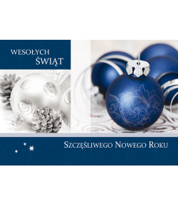 Stroik świąteczny Kartka bez życzeń GD-BT 69