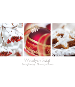 Kartka świąteczna z życzeniami GD-T 72