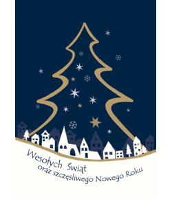 Kartka świąteczna bez życzeń GD-BT 73