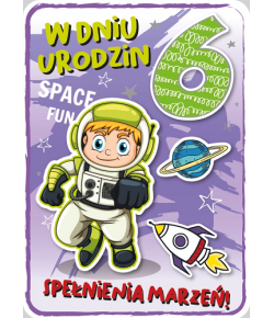 Kartka na 6 urodziny dla chłopca GM 693