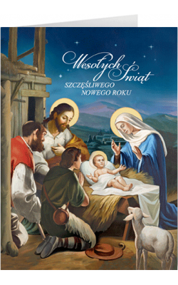 Kartka religijna z życzeniami BR-T 28