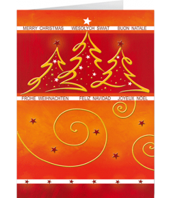 Kartka z tekstem w pięciu językach K-T 113