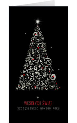 Firmowa kartka świąteczna L-T 989