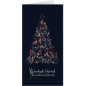 Kartka z choinką świąteczną L-T 990