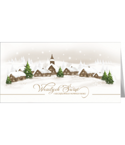 Zimowy pejzaż świąteczny L-BT 984