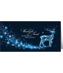 Firmowa kartka świąteczna bez życzeń  L-BT 1003