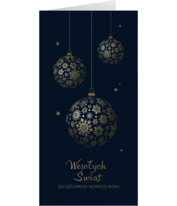 Kartka świąteczna z tekstem LZ-T 84