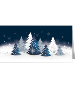 Świąteczny pejzaż zimowy LZ-T 86