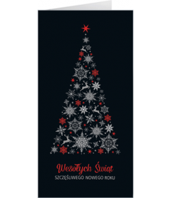 Kartka świąteczna bez tekstu  LZ-BT 90