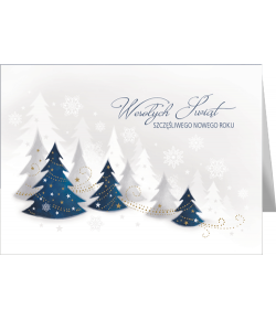 Karnet świąteczny z tekstem GD-T 145