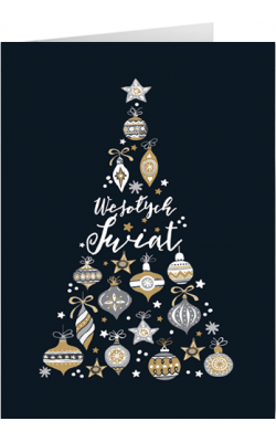 Kartka świąteczna z życzeniami GD-T 103