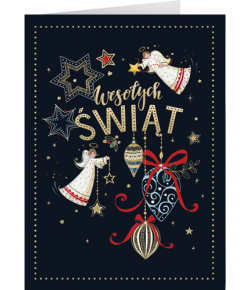 Kartka na Boże Narodzenie z życzeniami GD-T 117