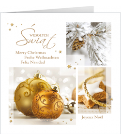 Kartka z życzeniami w kilku językach S-T 13