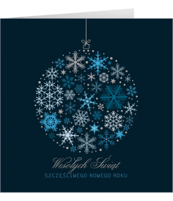Kartka świąteczna z życzeniami S-T 39