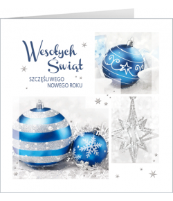 Stroik świąteczny kartka z tekstem S-T 49