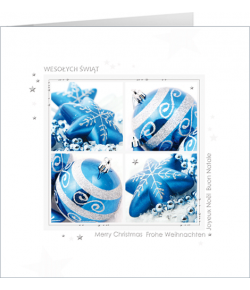 Kartka świąteczna bez życzeń  S-BT 15