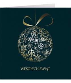 Kartka świąteczna bez życzeń S-BT 28