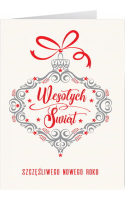 Kartka świąteczna z życzeniami T-T 20