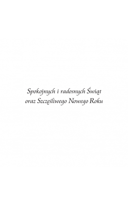 Firmowa Kartka świąteczna z życzeniami S-T 57