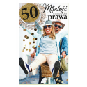 Kartka na 50 urodziny dla kobiety  DH3