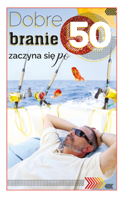 Kartka na 50 urodziny dla mężczyzny DH7
