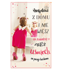 Kartka dla dziewczynki SN9