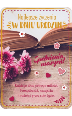 Kartka urodzinowa GM665
