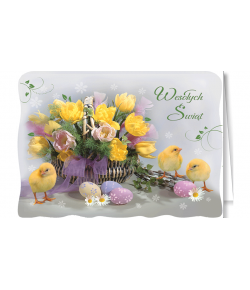 Kartka na Wielkanoc  BW-BT 44