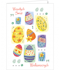 Kartka wielkanocna bez życzeń  PTW-BT 3