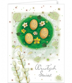 Kartki wielkanocne bez życzeń  PTW-BT 9