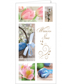 Kartki wielkanocne firmowe bez życzeń LZW-BT 11